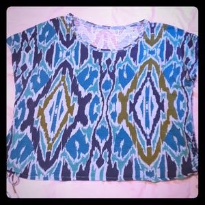 Lane Bryant sz 22/24 Aztec Design Shirt